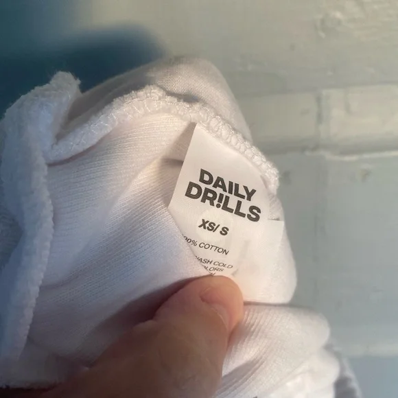 Daily Drills White Women's Terrycloth Set S/XS - Picture 9 of 9